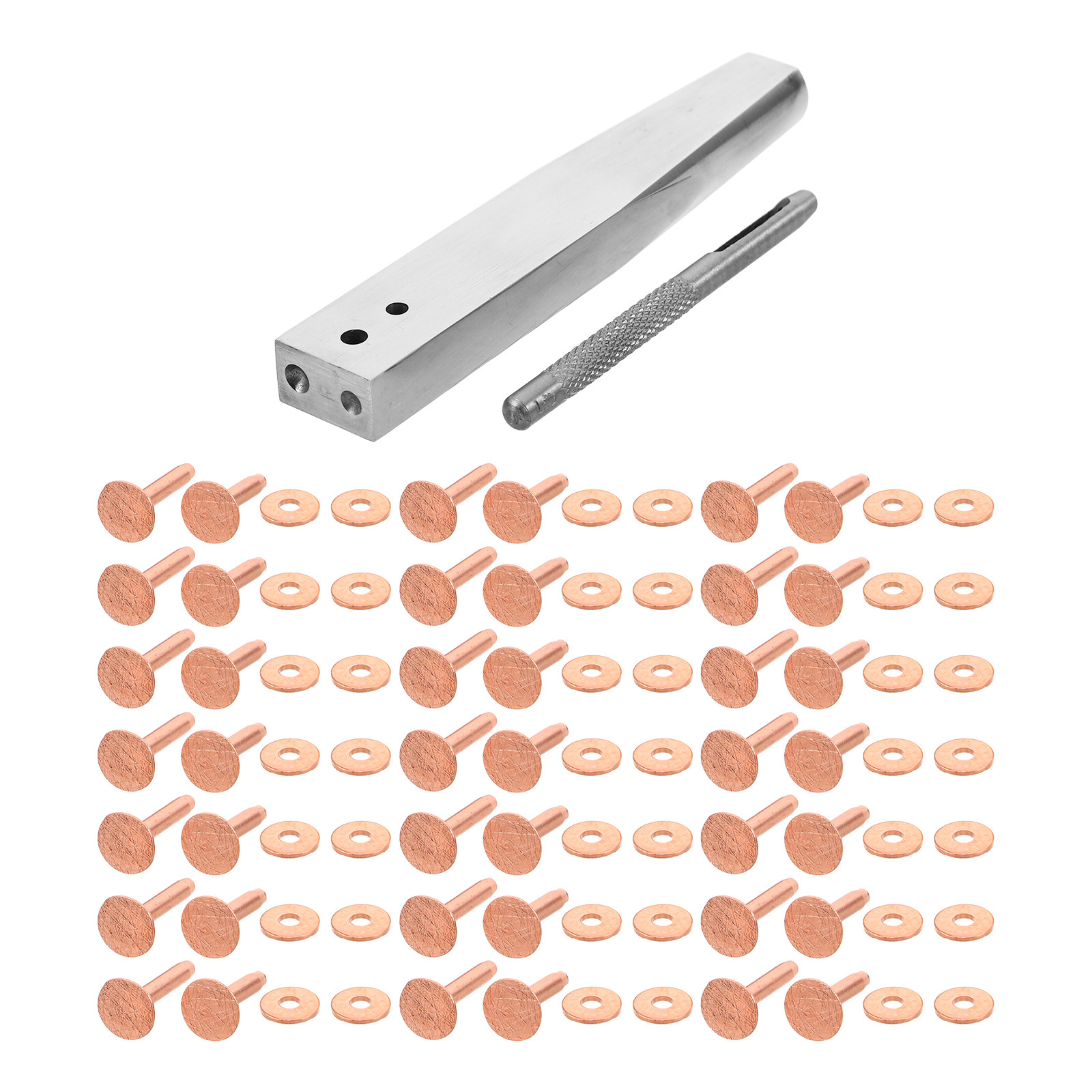 Leatherwork Rivet Setter - 1Set Copper Rivet Setter Tool Kit