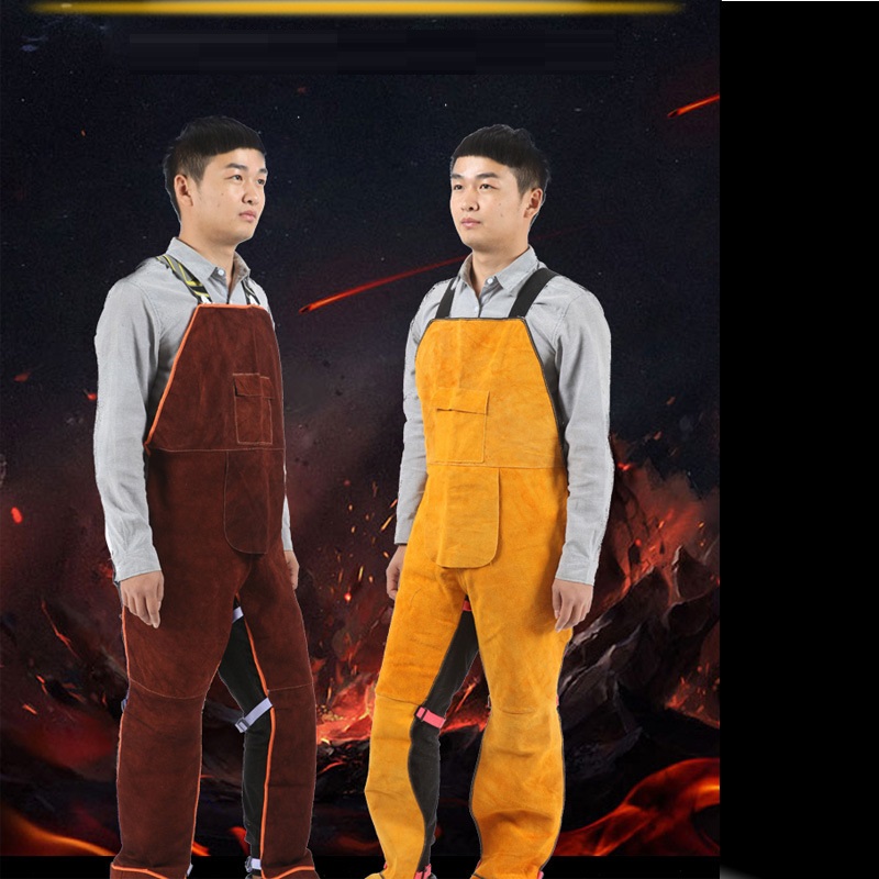 Heavy Duty Cow Leather Welding - Leather Work Overalls reseña y precio