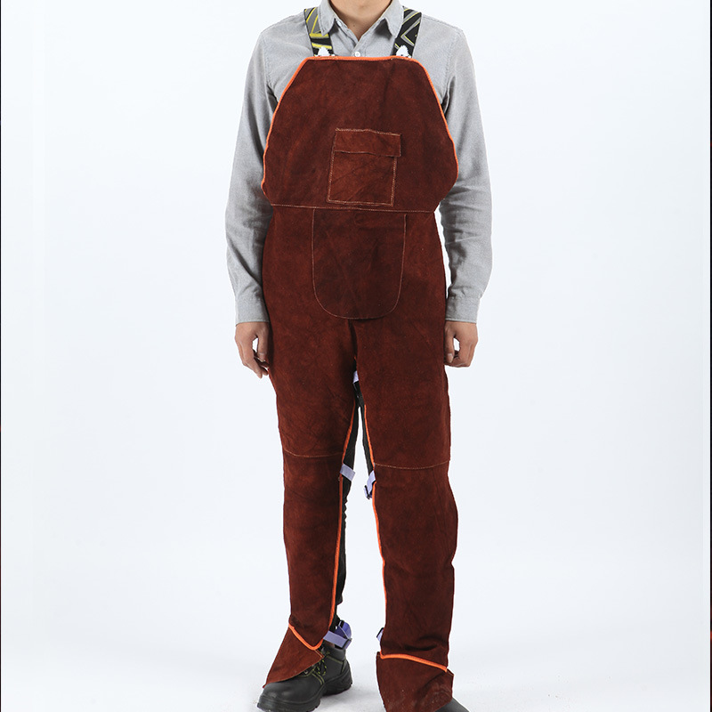 Heavy Duty Cow Leather Welding - Leather Work Overalls reseña y precio