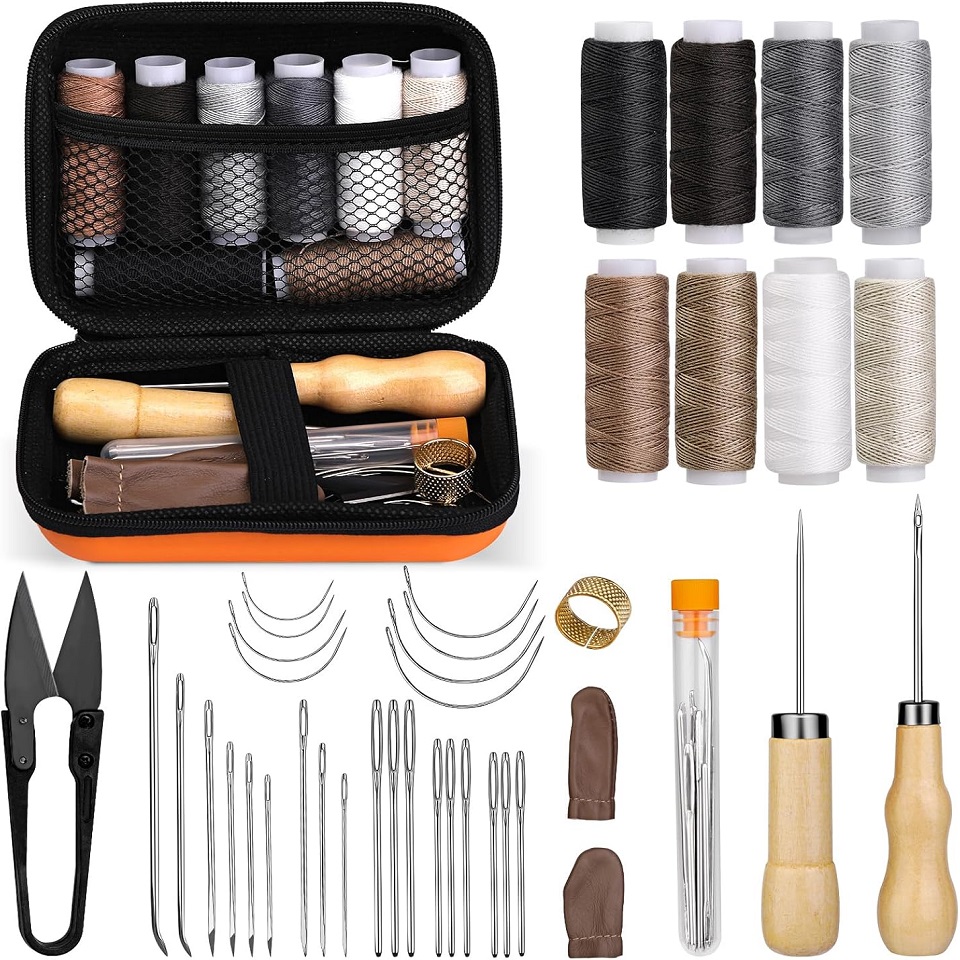 IMAZY Leather Heavy Duty Sewin - Upholstery Leather Work reseña y precio