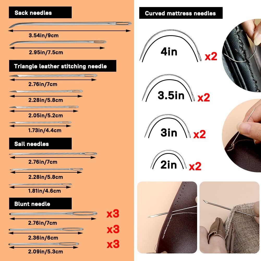 IMAZY Leather Heavy Duty Sewin - Upholstery Leather Work reseña y precio