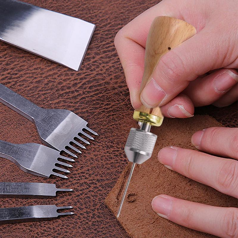Leather Working Tool Kit Uphol - Upholstery Leather Work reseña y precio