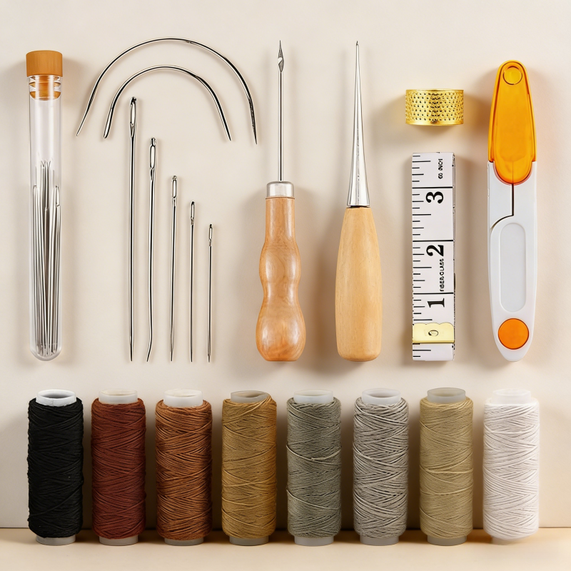 Leather Craft Working Tools St - Beginner Leatherwork Kit reseña y precio