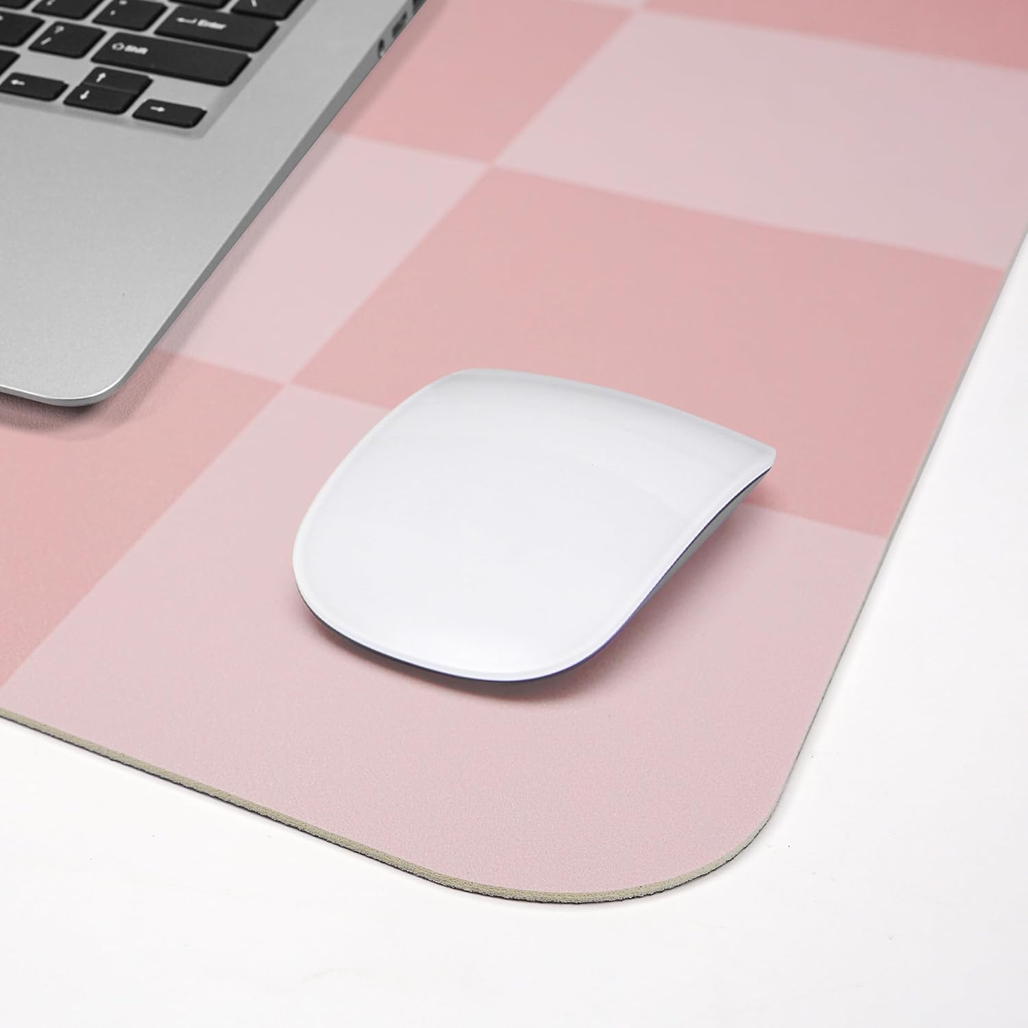 Non-Slip Pink Desk Mat, Waterp - Leatherwork At Home reseña y precio