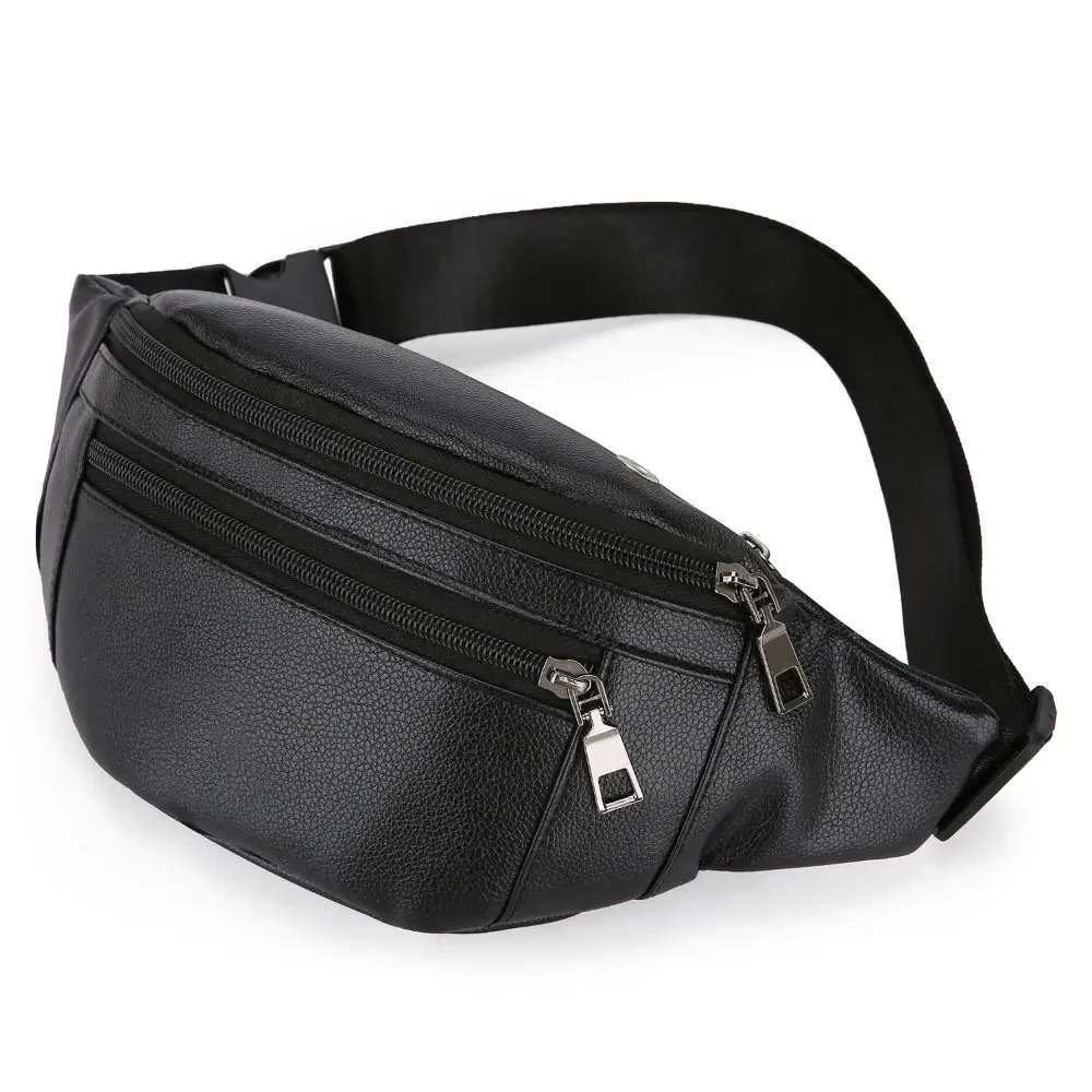Multifunctional Crossbody Cash - Leather Work Bag Men reseña y precio