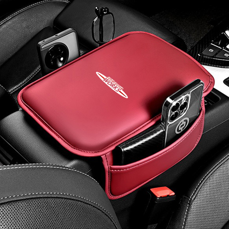 Center Console Arm Rest Protec - Leather Work For Car reseña y precio