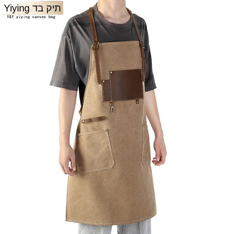 Fashionable Oil Wax Canvas Too - Leather Work Overalls reseña y precio