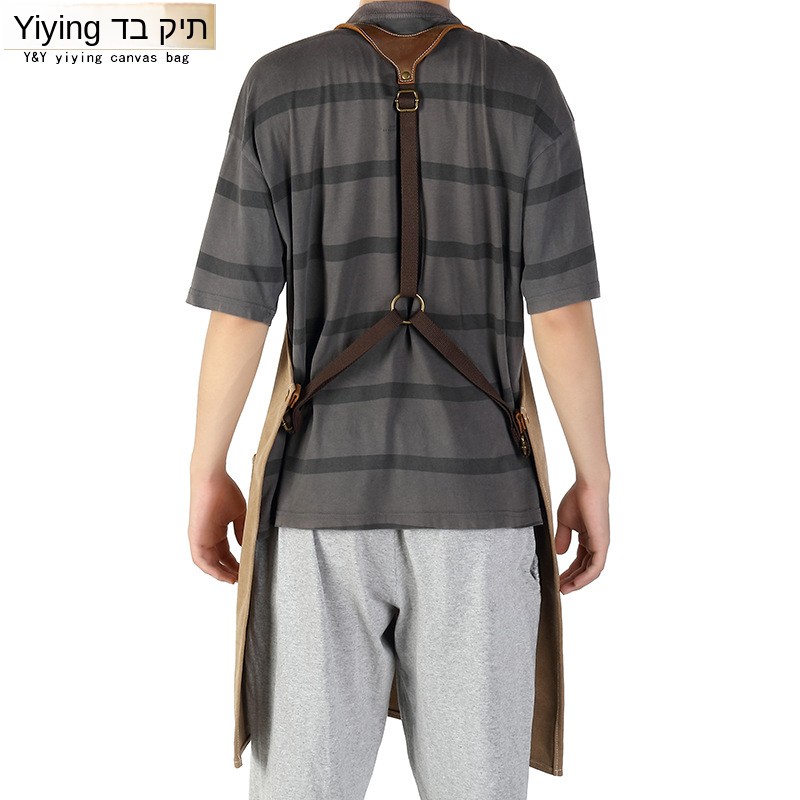 Fashionable Oil Wax Canvas Too - Leather Work Overalls reseña y precio