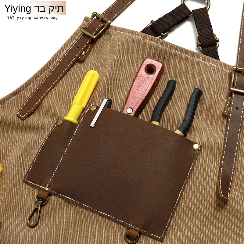 Fashionable Oil Wax Canvas Too - Leather Work Overalls reseña y precio