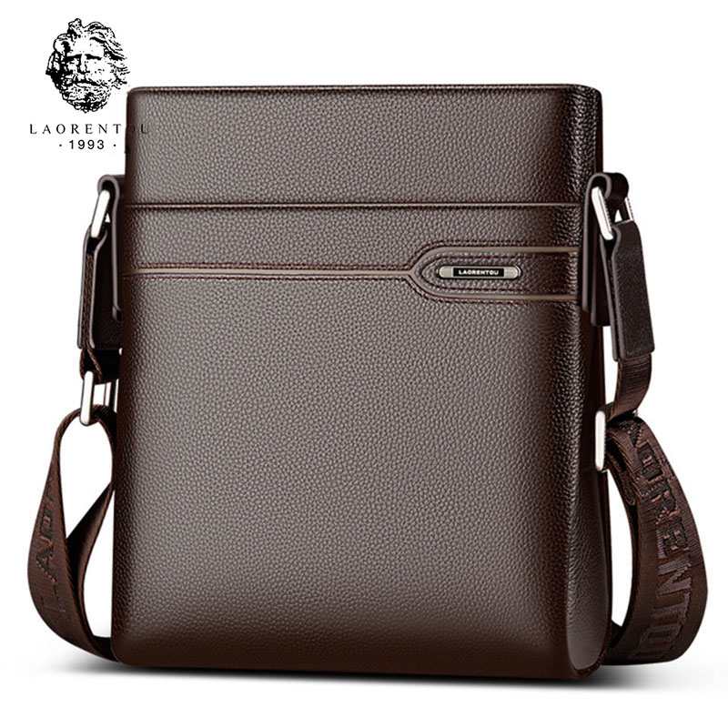 LAORENTOU Men Genuine Leather  - Leather Work Bag Men reseña y precio