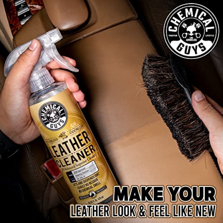 Chemical Guys SPI_208 Colorles - Leather Work For Car reseña y precio