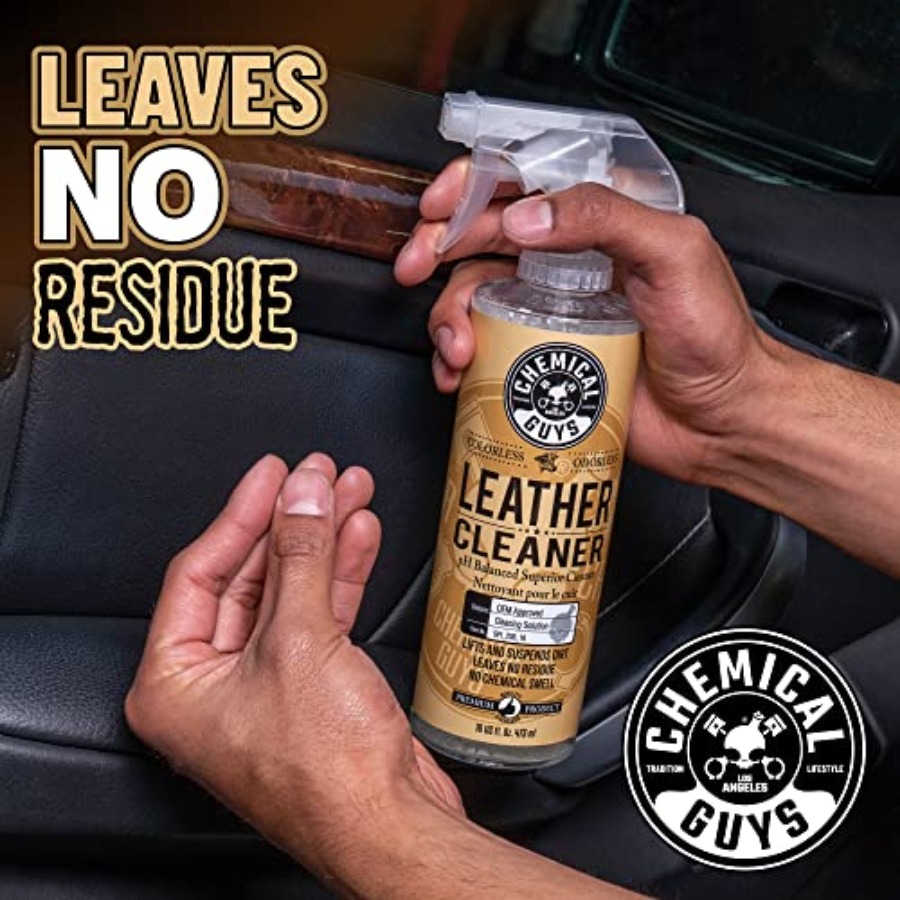 Chemical Guys SPI_208 Colorles - Leather Work For Car reseña y precio