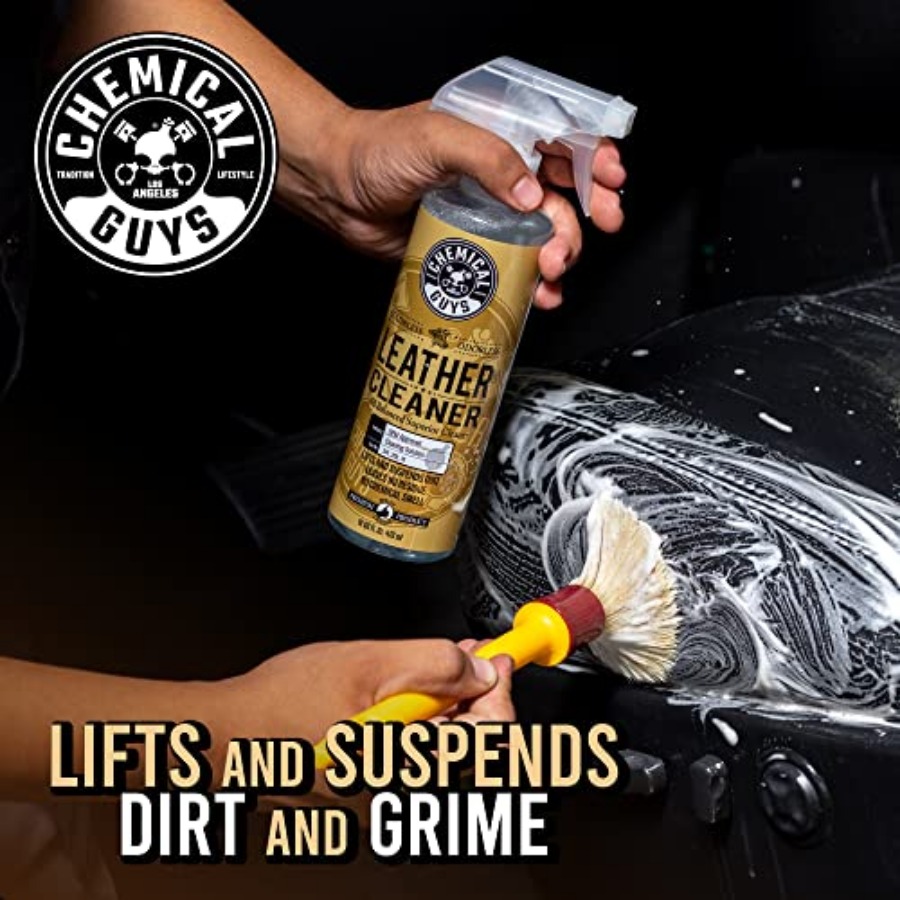 Chemical Guys SPI_208 Colorles - Leather Work For Car reseña y precio