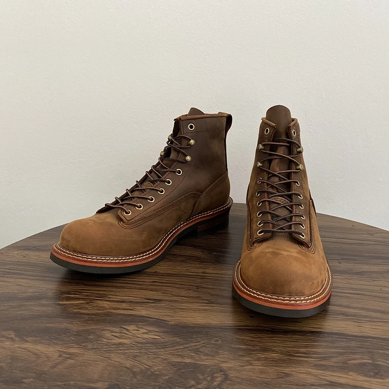 Vintage British Men Ankle Boot - Leatherwork Tools reseña y precio