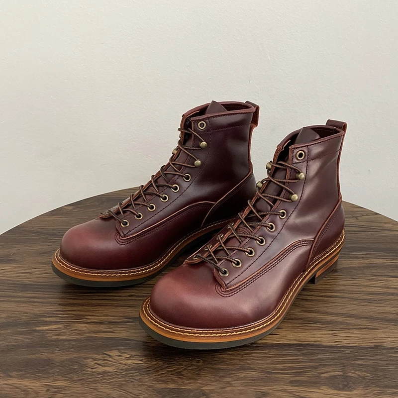 Vintage British Men Ankle Boot - Leatherwork Tools reseña y precio