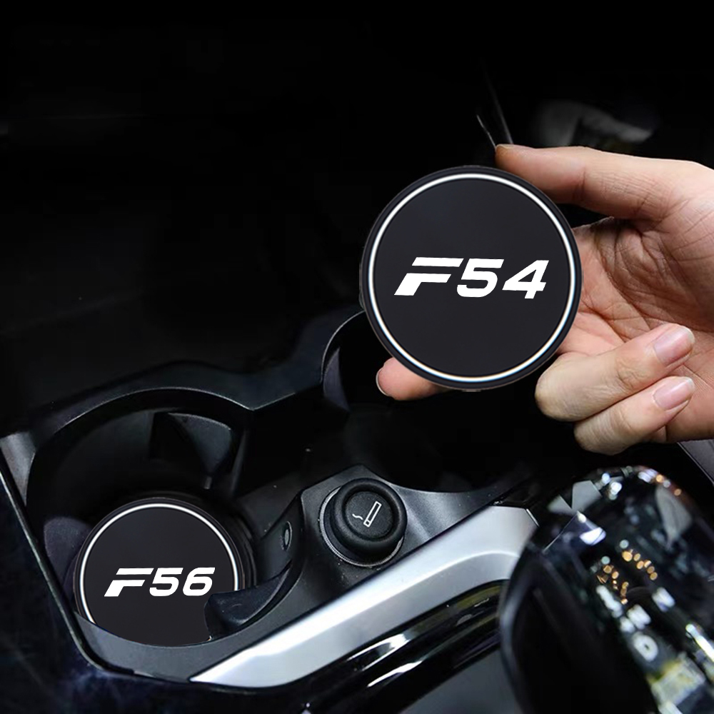 2PCS Car Cup Holder Mat Leathe - Leather Work For Car reseña y precio