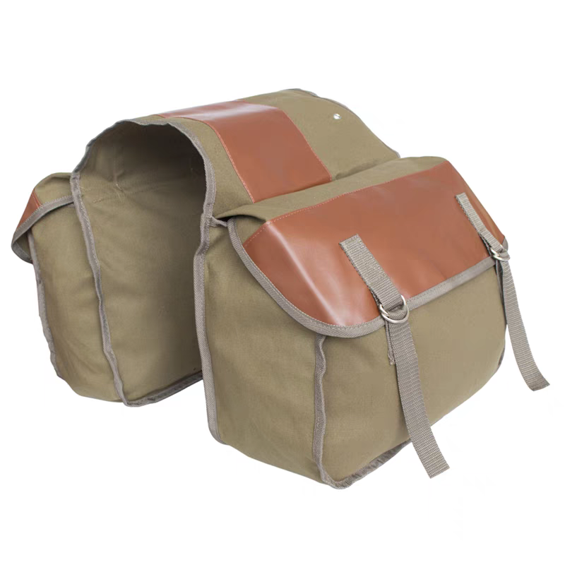 Canvas Leather Rear Saddlebag  - Leatherwork Tools reseña y precio