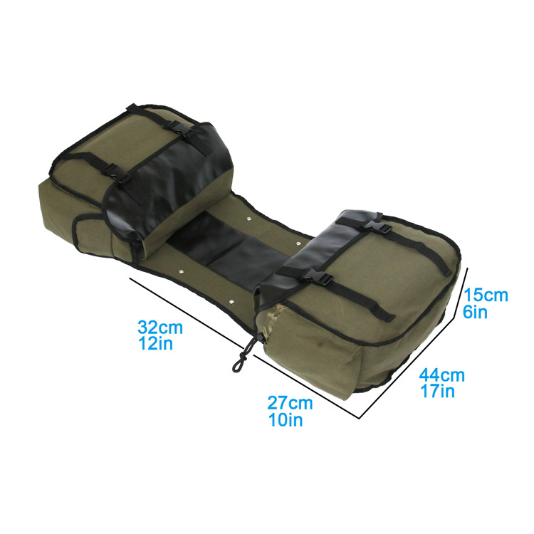 Canvas Leather Rear Saddlebag  - Leatherwork Tools reseña y precio