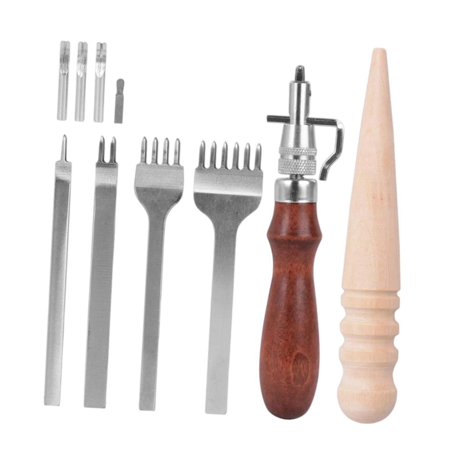 Leather Tool Kit,Portable Leat - Beginner Leatherwork Kit reseña y precio