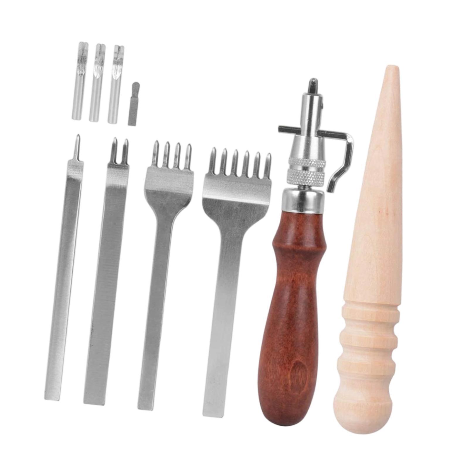 Leather Tool Kit,Portable Leat - Beginner Leatherwork Kit reseña y precio