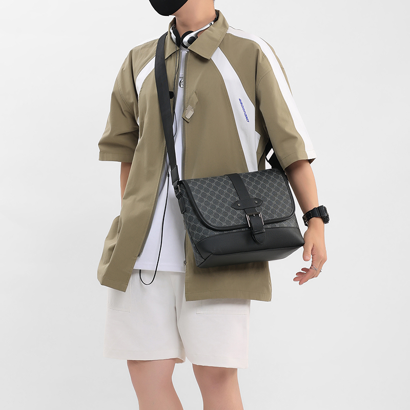 Business Leather Large Crossbo - Leather Work Bag Mens reseña y precio