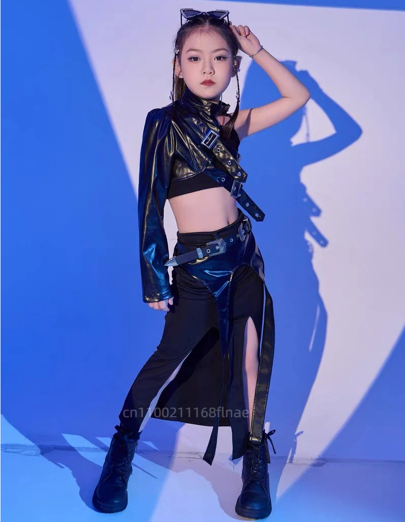 New Girls' Jazz Dance Leather  - Leather Work Overalls reseña y precio