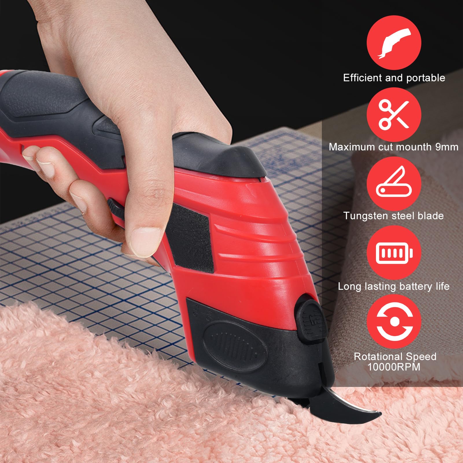 Cordless Electric Scissors Cut - Leatherwork Tools reseña y precio