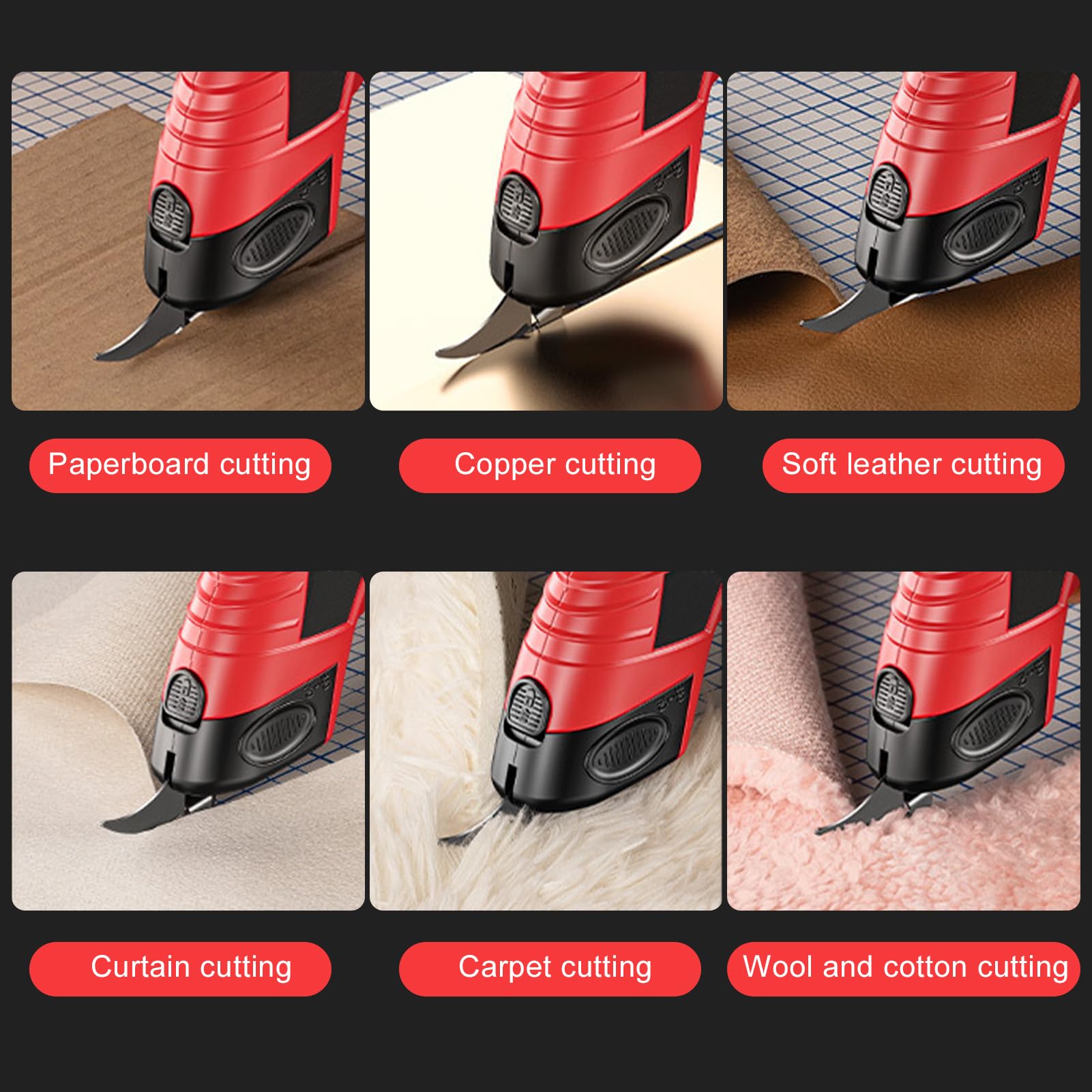 Cordless Electric Scissors Cut - Leatherwork Tools reseña y precio