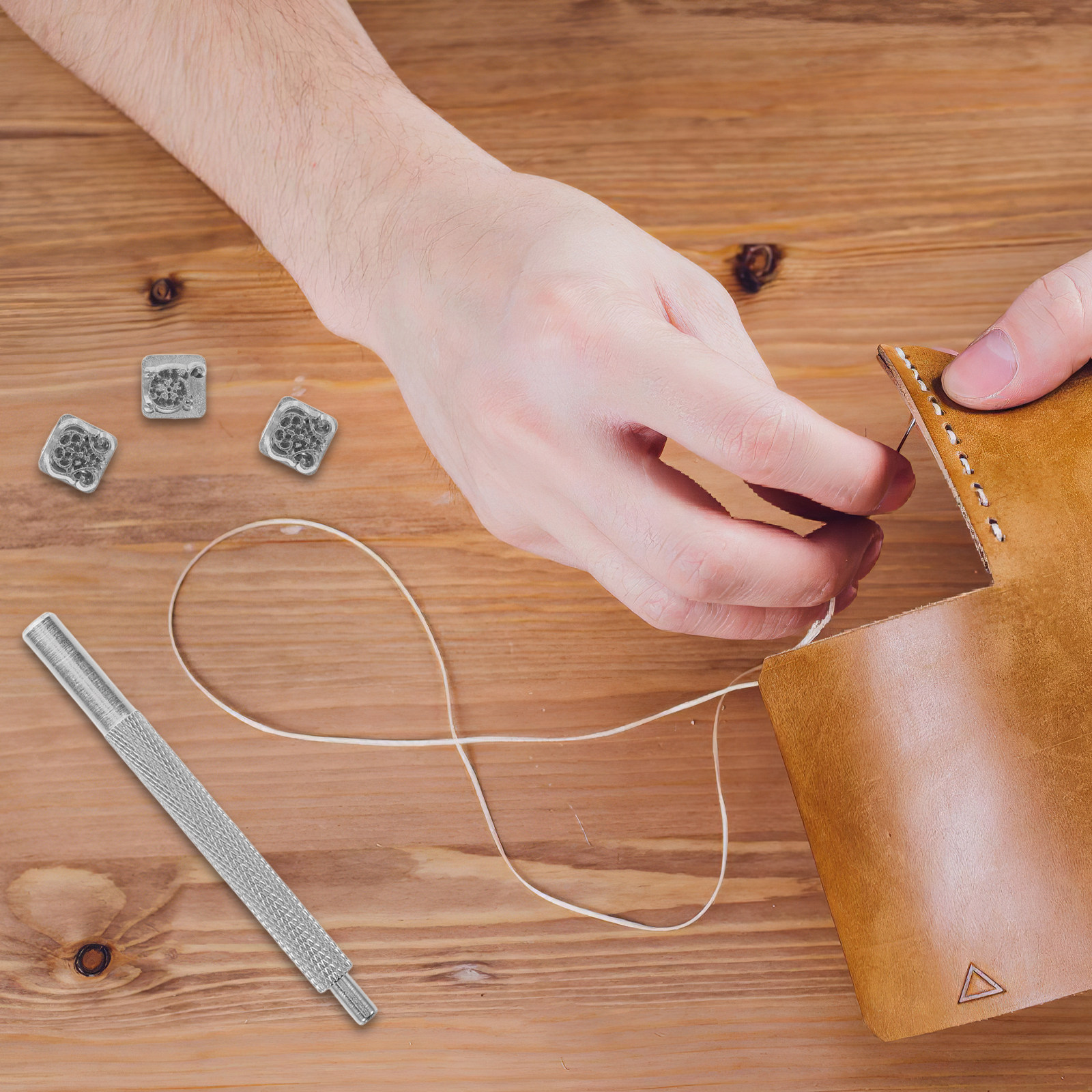 1Set Leatherworking Tool Set B - Beginner Leatherwork Kit reseña y precio