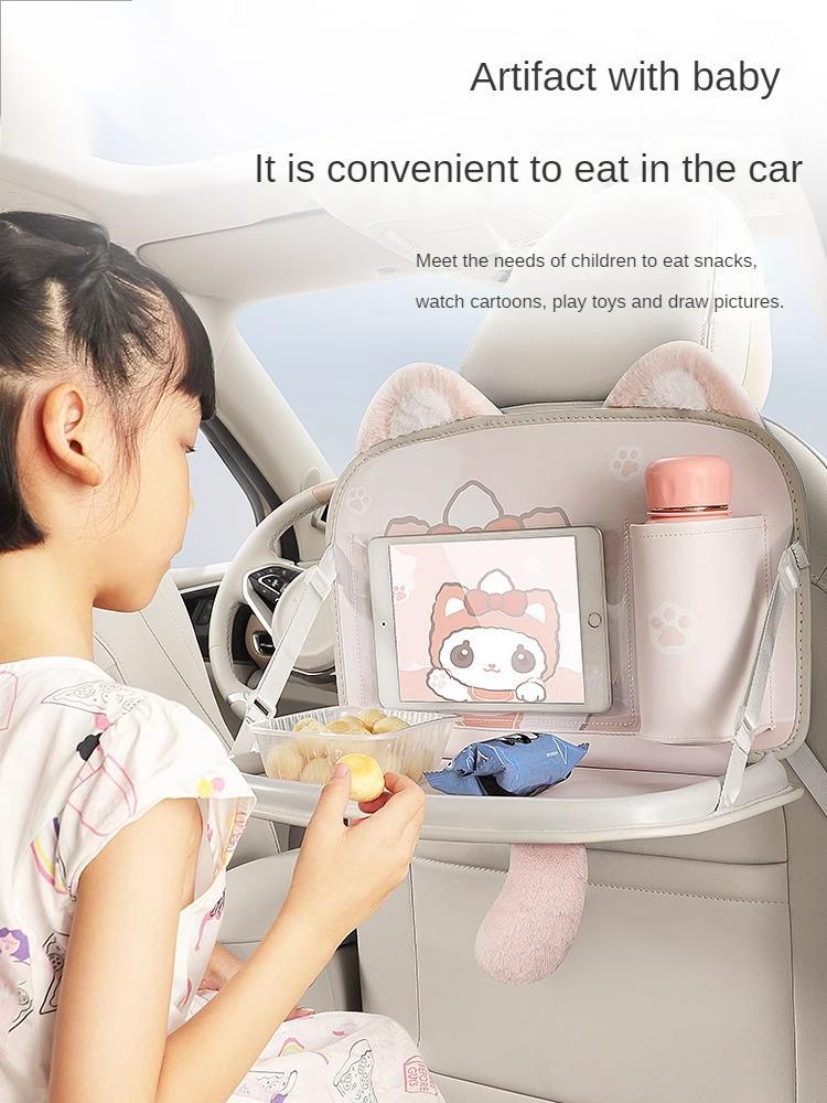 Car Back Seat Fokdable Table B - Leather Work For Car reseña y precio
