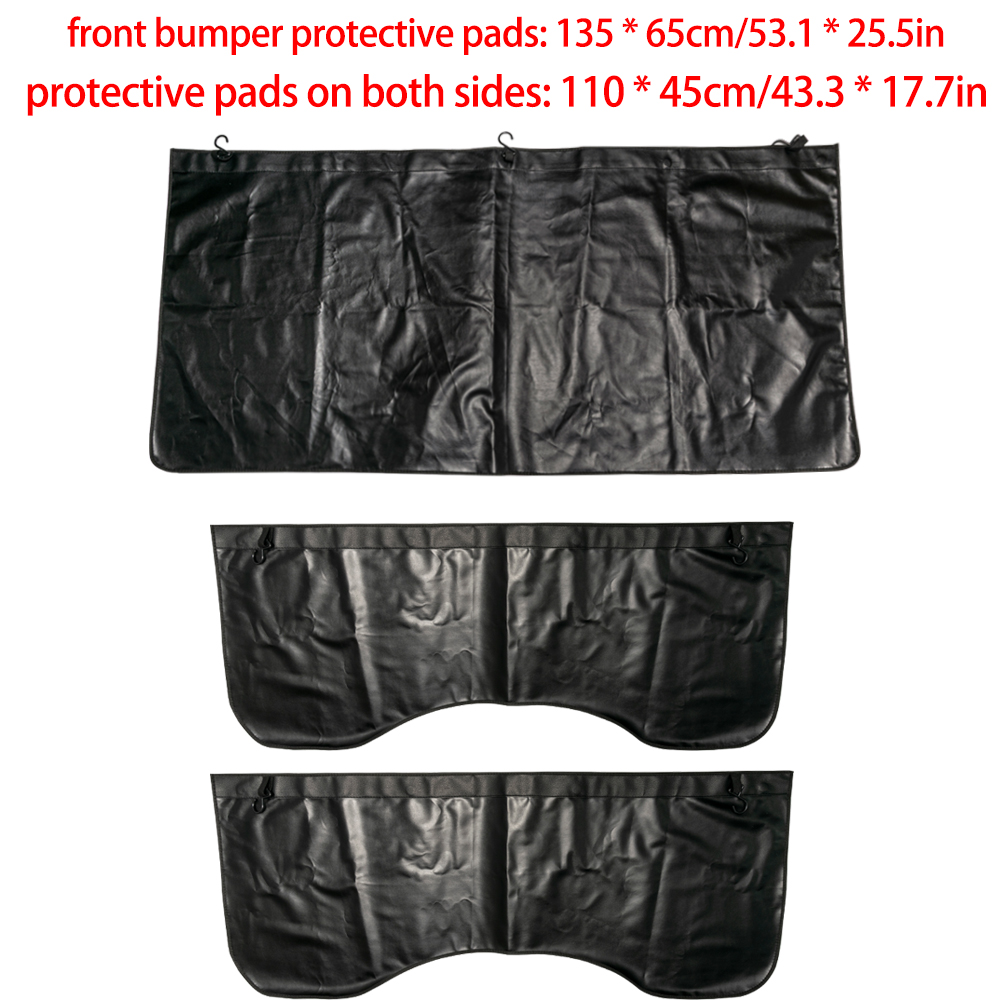 3 PCS/set Magnetic Fender Cove - Leather Work For Car reseña y precio