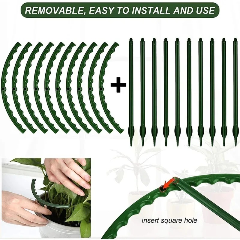 Plastic Plant Support Ring Orc - Leatherwork Tools reseña y precio