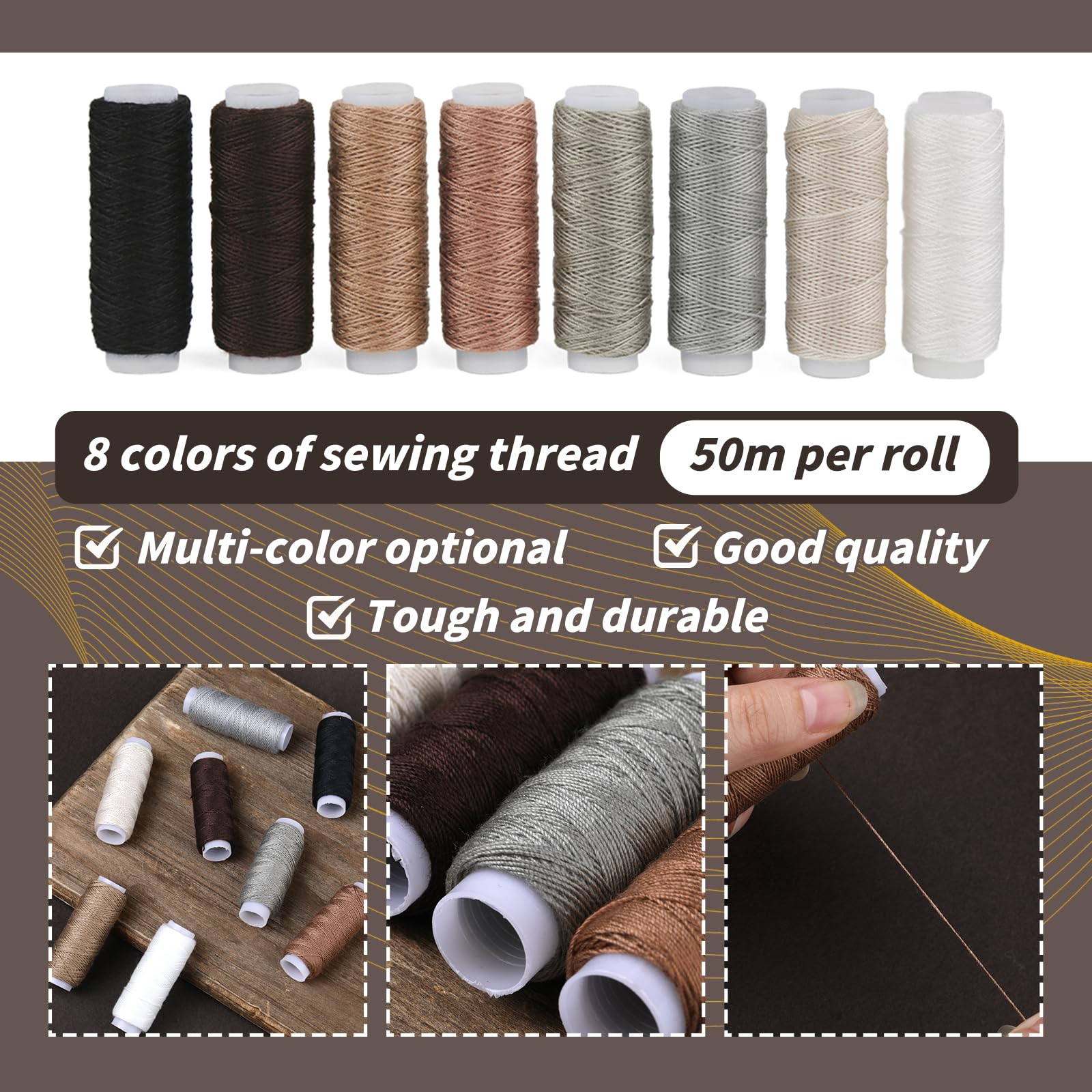 Upholstery Repair Sewing Kit H - Upholstery Leather Work reseña y precio