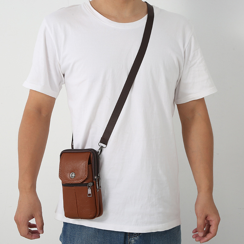 Crossbody Sling Bag for Men –  - Leather Work Bag Men reseña y precio