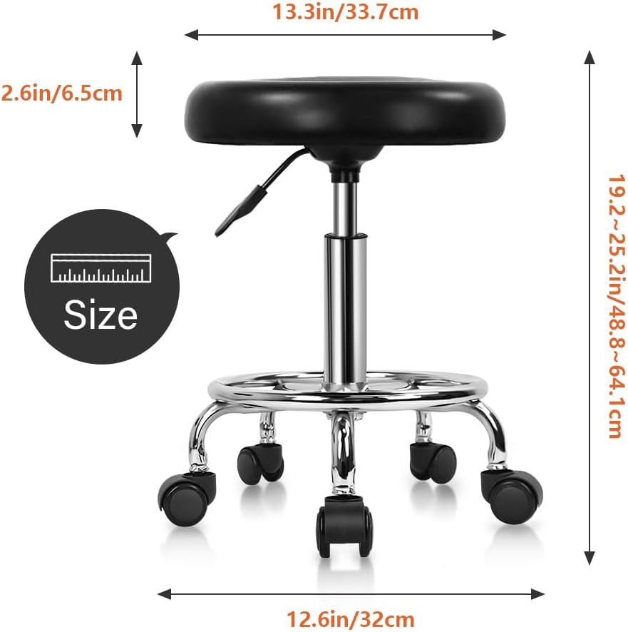PU Leather Modern Round Rollin - Leatherwork Tattoo reseña y precio
