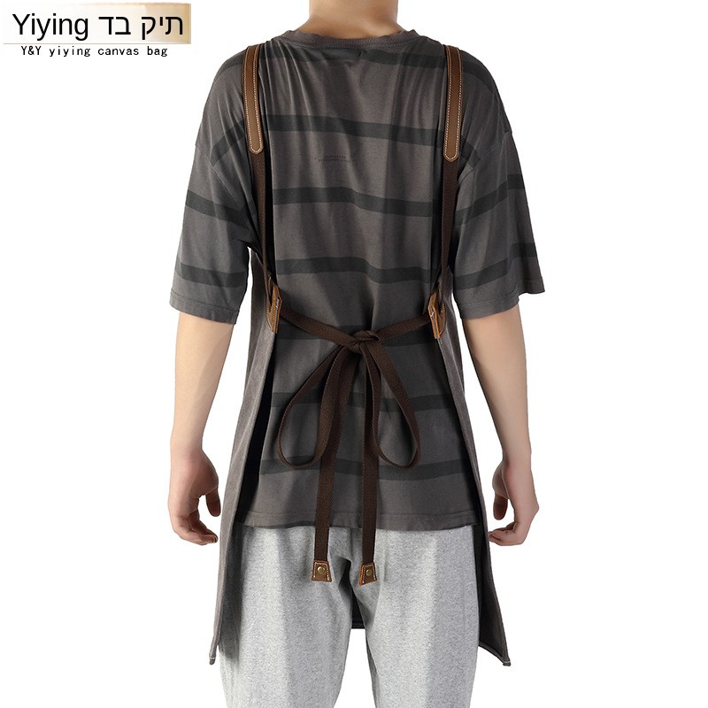 Fashionable Wax Canvas Tool Ap - Leather Work Overalls reseña y precio