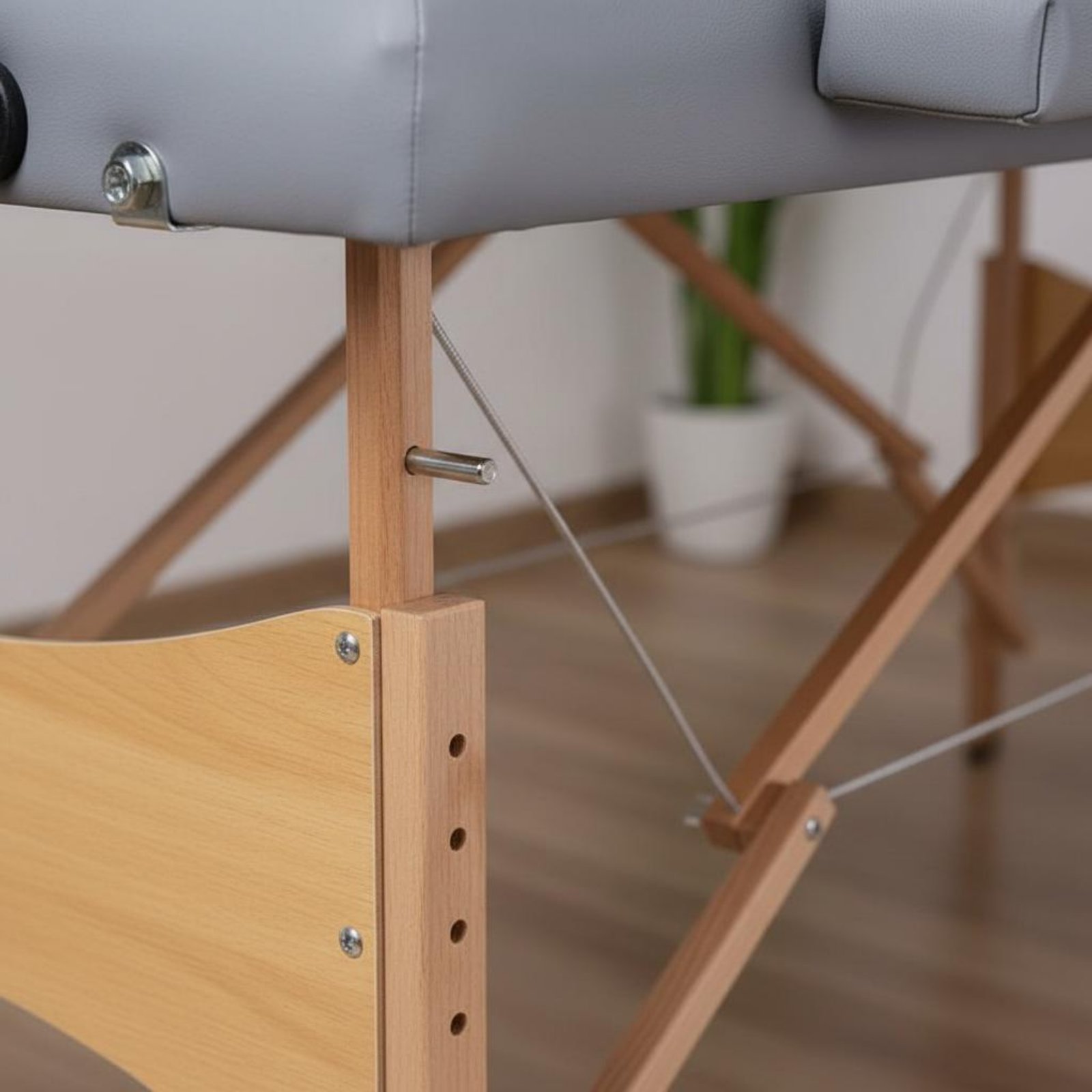 Portable Massage Table PU Leat - Upholstery Leather Work reseña y precio