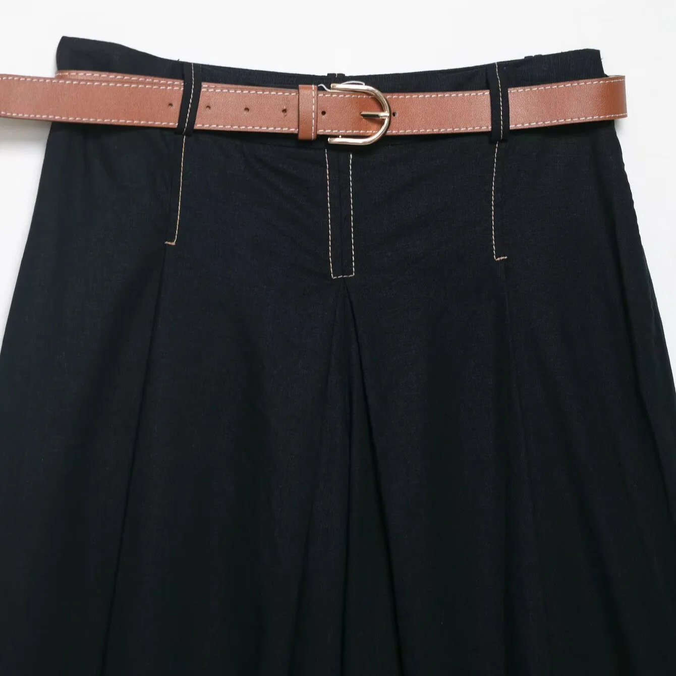 Bermuda Shorts for Women Dress - Leather Work Overalls reseña y precio