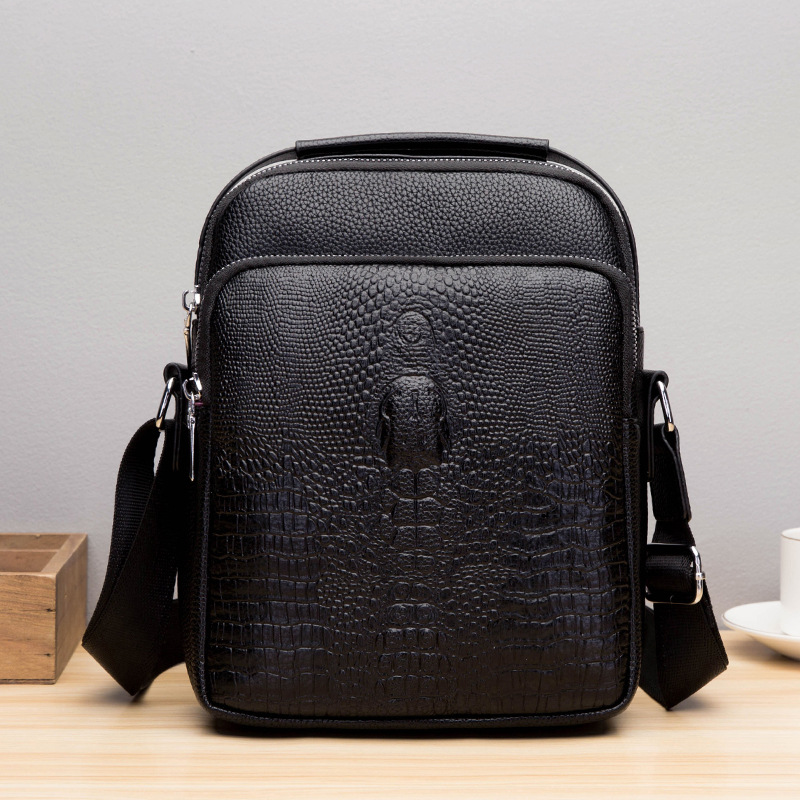Luxury Brand Alligator Men Sho - Leather Work Bag Mens reseña y precio