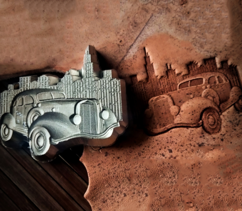 Locomotive style Horseless Vin - Leather Work For Car reseña y precio