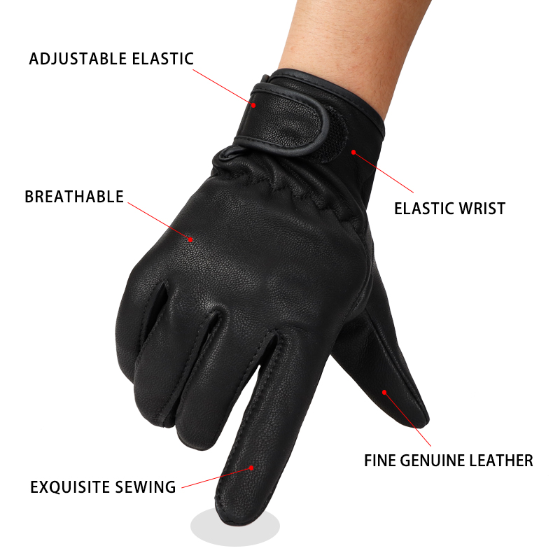 QIANGLEAF Black Thin Goatskin  - Leather Work For Car reseña y precio