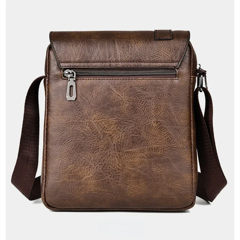 Luxury PU Leather Messenger Ba - Leather Work Bag Mens reseña y precio