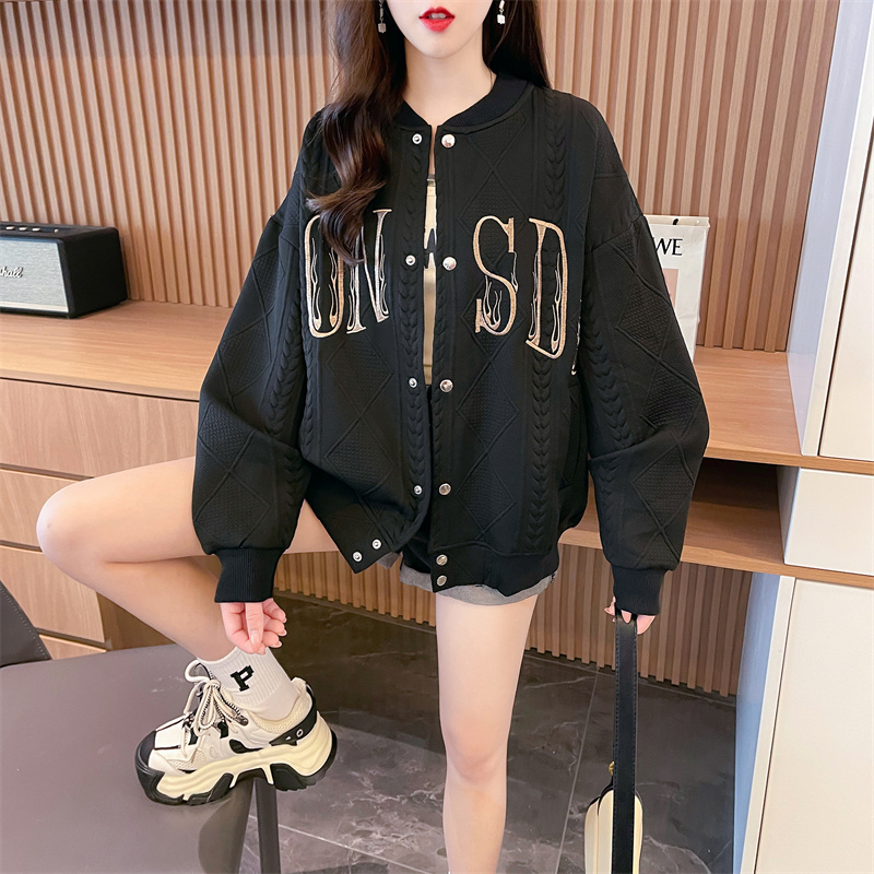 Baseball Jackets Leather Women - Leather Work Jacket With Hood reseña y precio