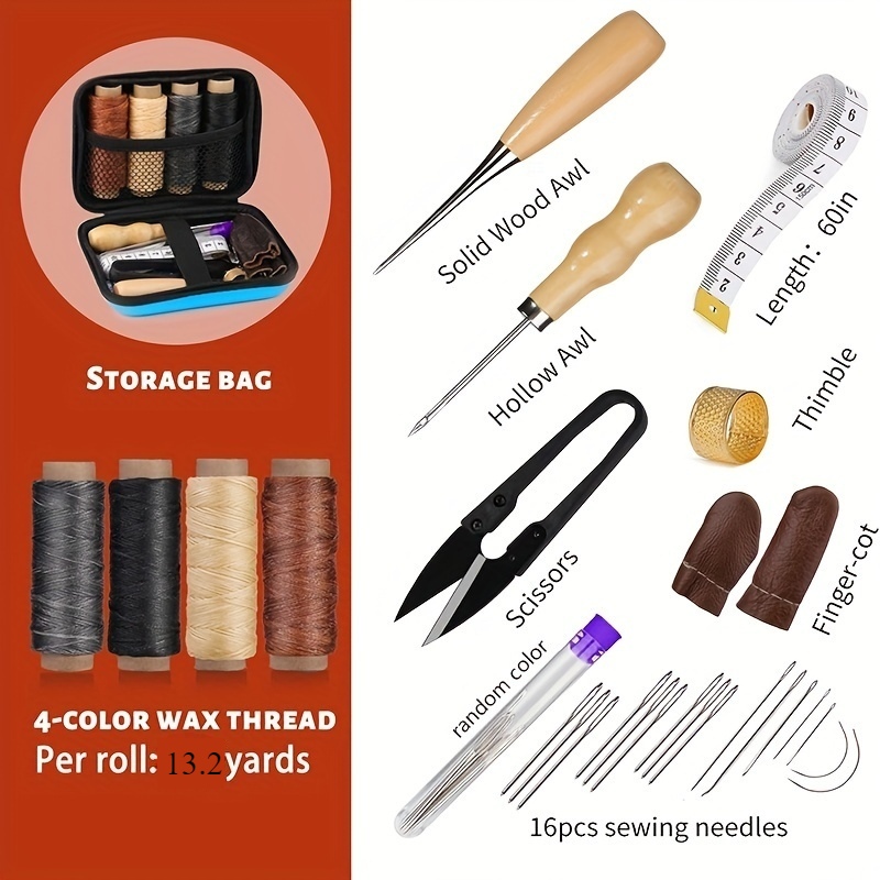 [Leather Working Kit] Leather  - Upholstery Leather Work reseña y precio