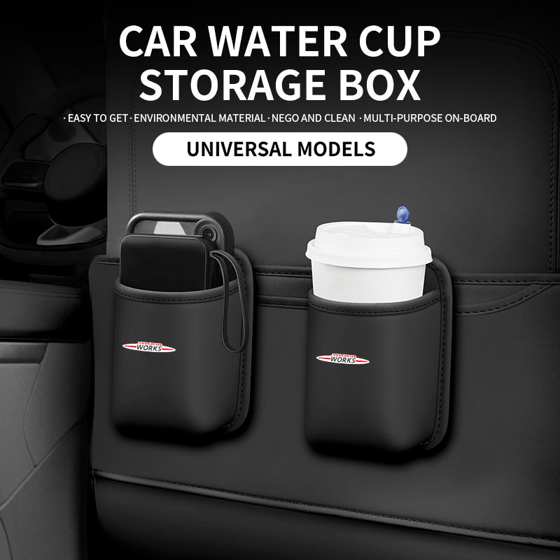 1pc Leather Car Cup Holder Sto - Leather Work For Car reseña y precio