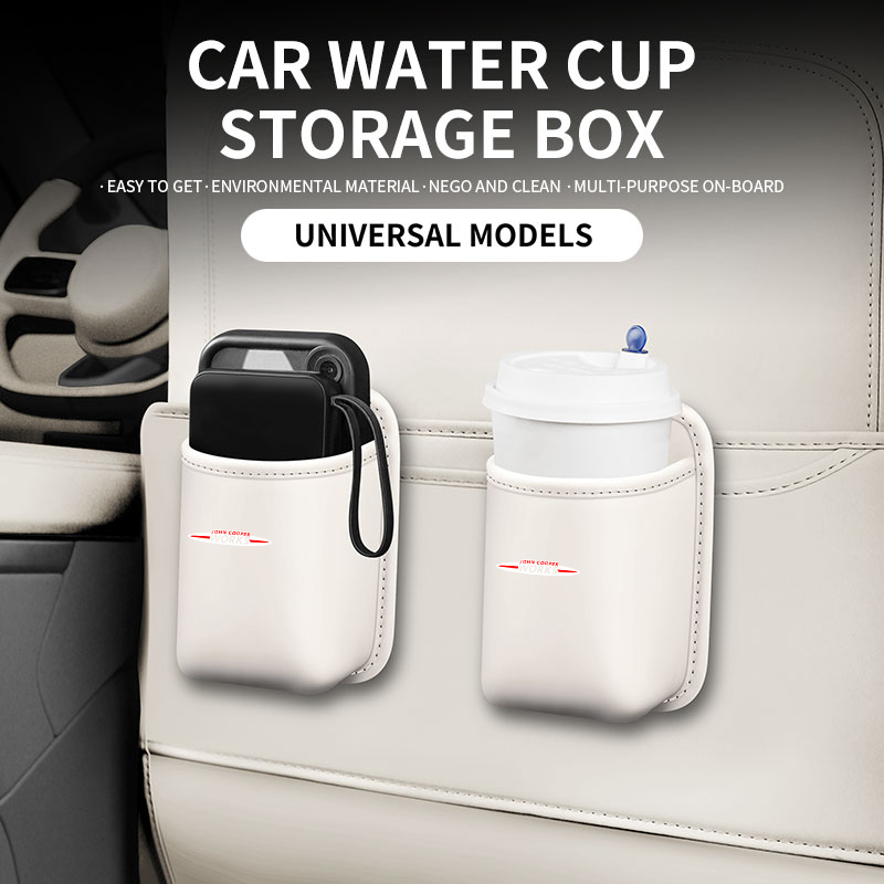 1pc Leather Car Cup Holder Sto - Leather Work For Car reseña y precio